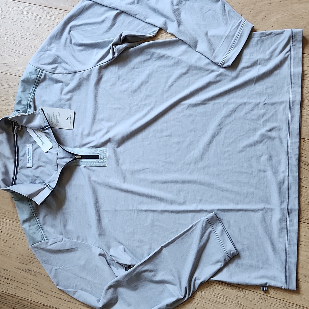 Tommy Bahama Sport On Deck Half Zip IslandZone Pullover - Picture 3 of 16